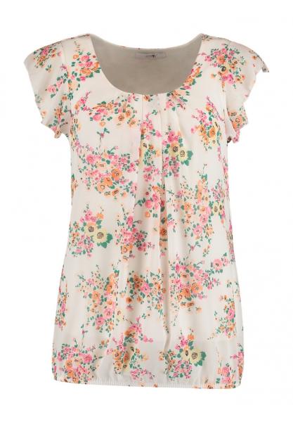 Blusen-Shirt in offwithe-floral Blusen-Shirt in offwithe-floral