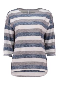 3/4 Arm blau-gestreift