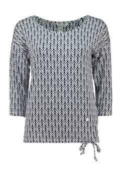 Blusen-Shirt navi