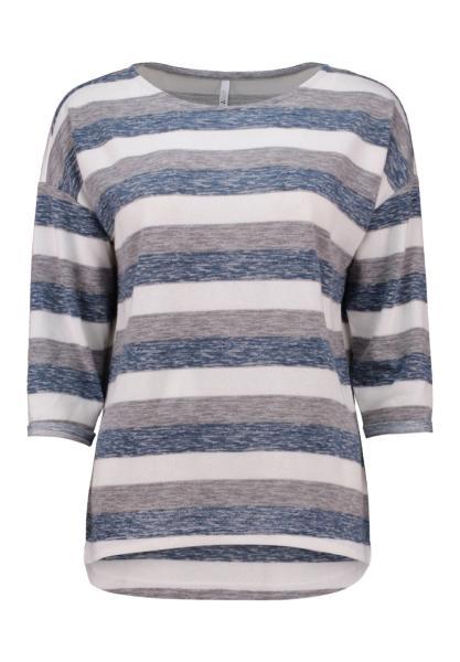 3/4 Arm blau-gestreift