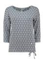 Blusen-Shirt navi